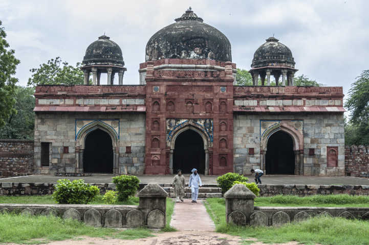 48 - India - Nueva Delhi - mausoleo de Humayun - mezquita de Isa Khan